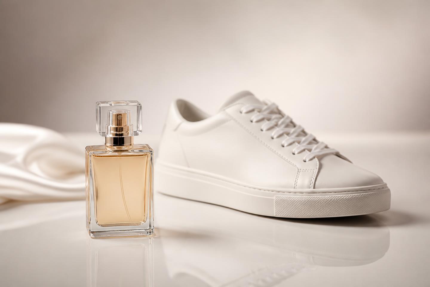 Clean product photo editing workspace for e-commerce